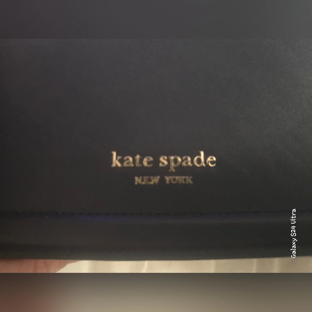 KATE SPADE ♠️ Knott Woven Leather Flap CrossbodyStyle: K6646 Retail: 298 EUC